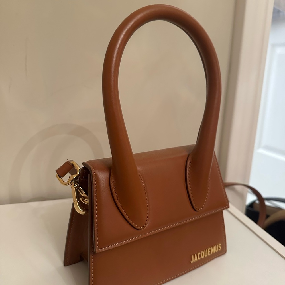 Jacquemus Brown Leather Women's Bag - Picture 2 of 4
